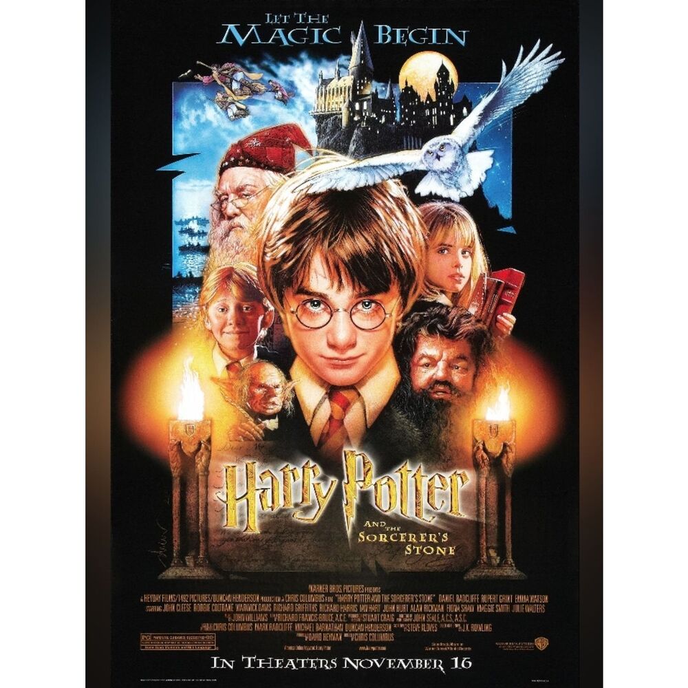 Custom Fridge Magnet Harry Potter Movie Poster Home Kitchen Decor